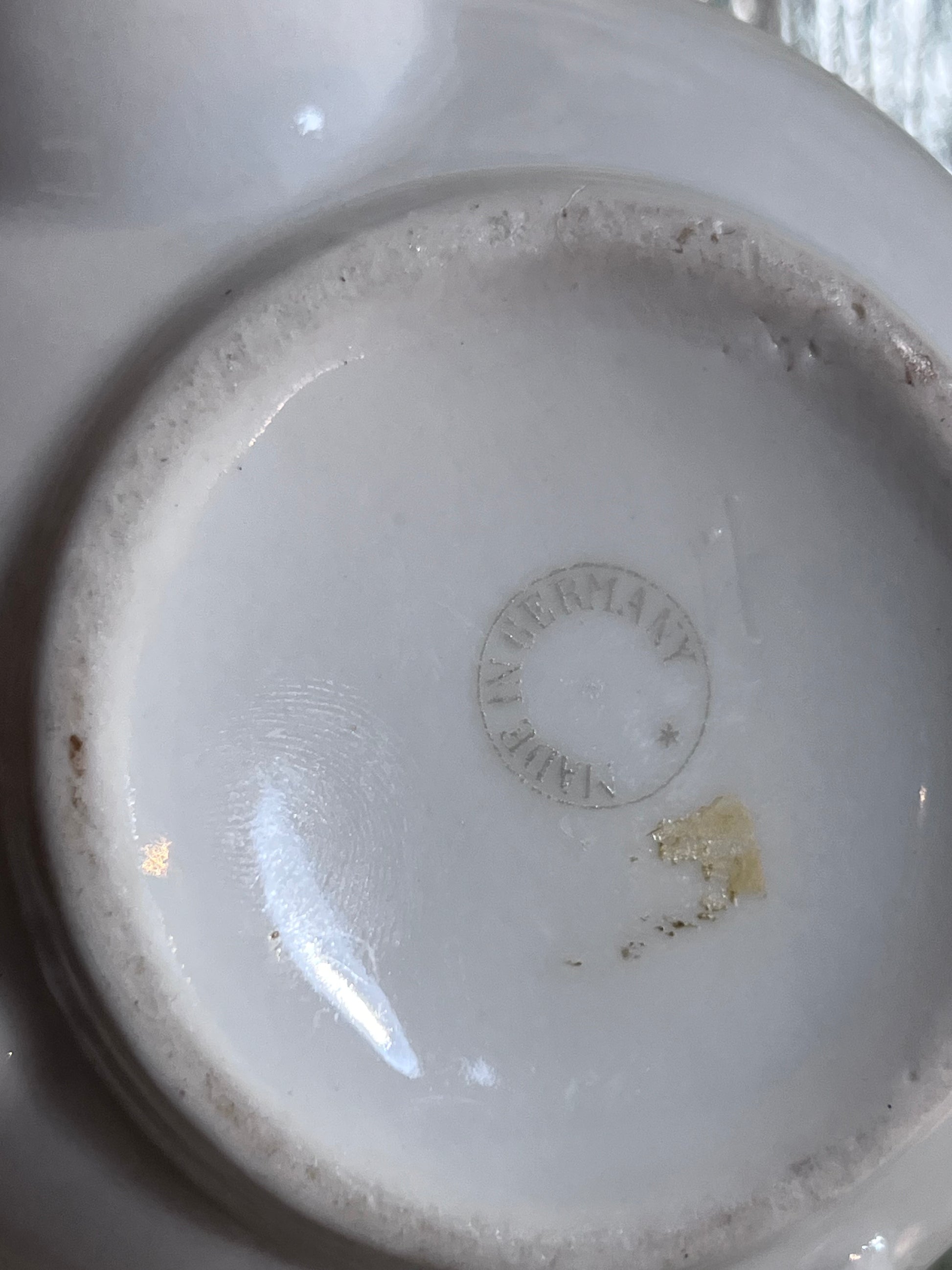 Antique Baby Invalid Feeder Cup Porcelain