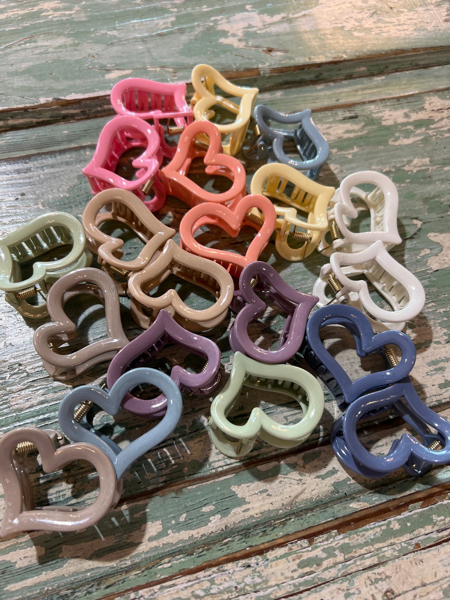 Heart Hair Claw Clip