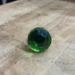 Earthy Green Colored Glass "Candied Apple" - SINGLE KNOB