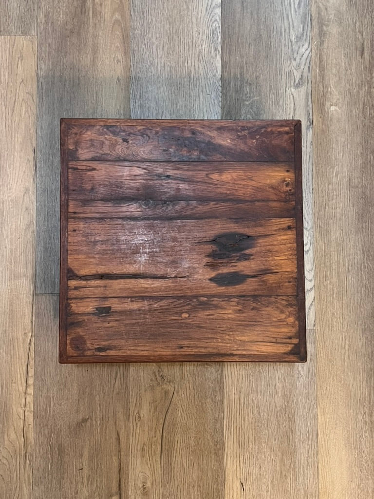 Vintage Indian Bajot Table or Chowki) The Mustard Seed Collection, The Seed