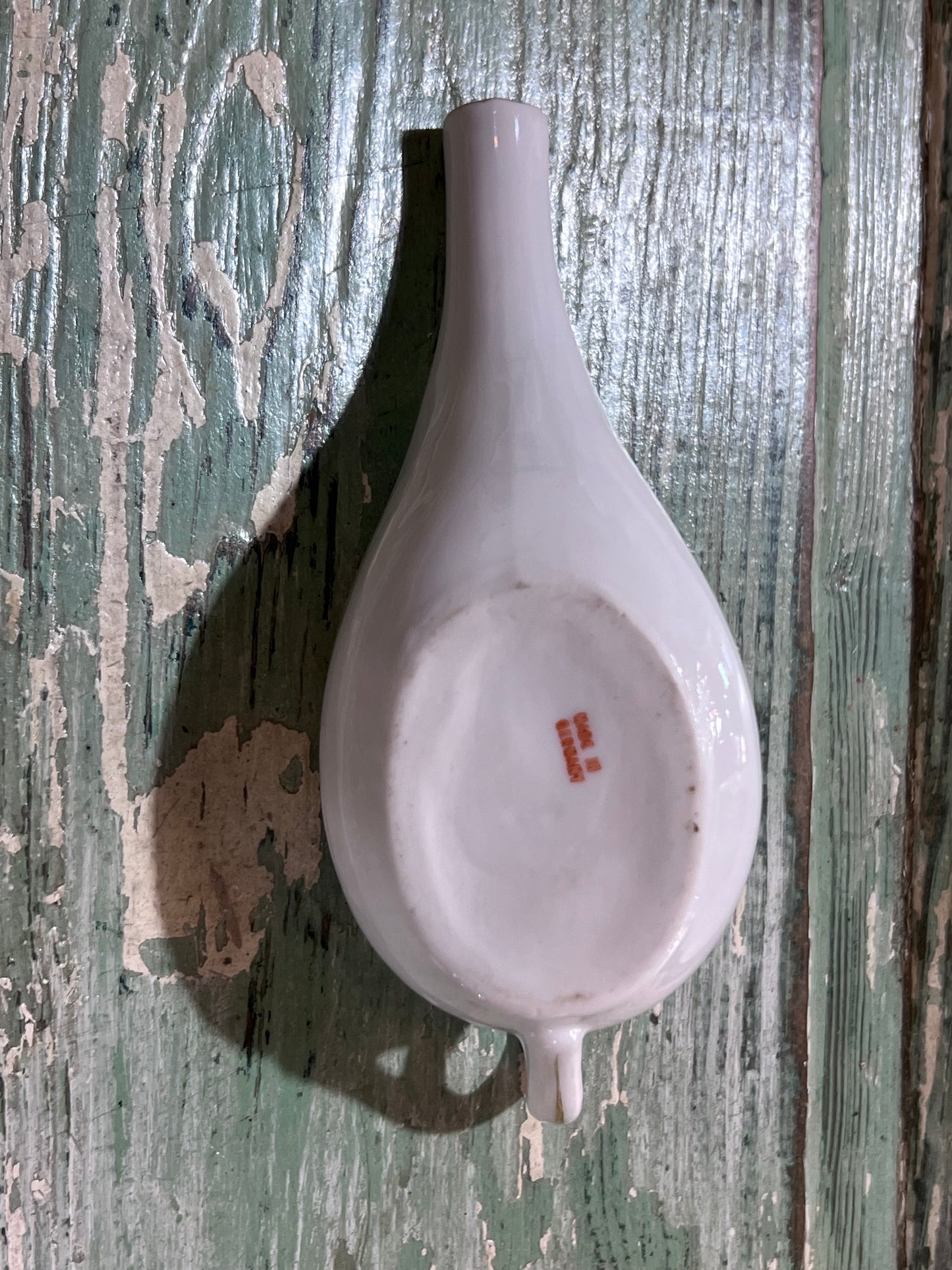 Antique Baby Invalid Feeder Cup Red Cross Porcelain Made In Germany