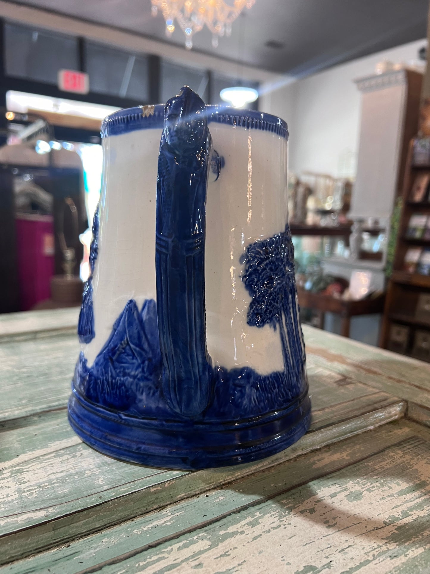 Antique Sleepy Eye Water Pitcher