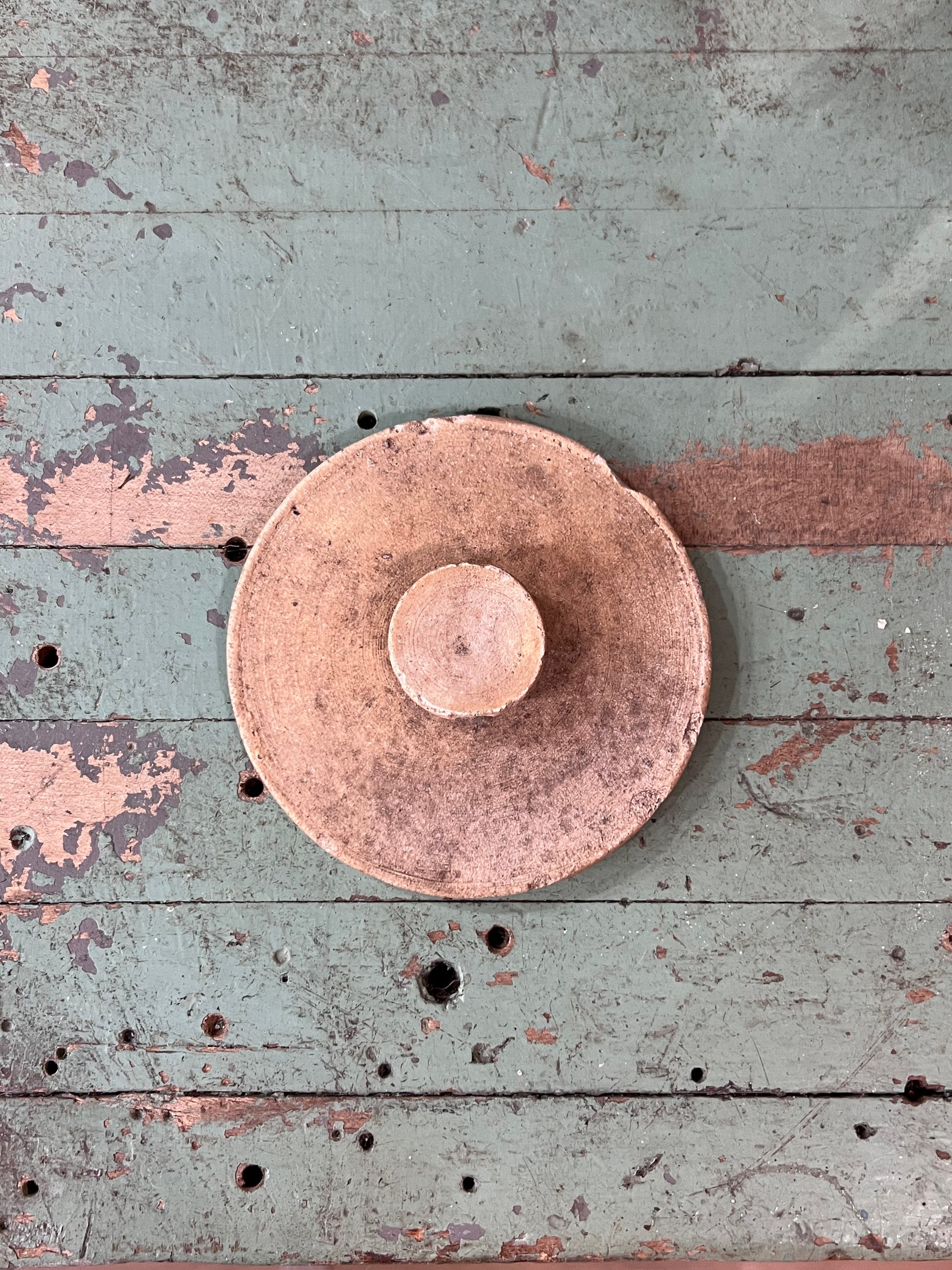 Primitive Stoneware Jar Lid The Mustard Seed Collection, The Seed