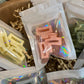 Pack of Tiny Rectangular Claw Clips