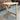 Bleached Wood Small Half Demi Lune Table The Mustard Seed Collection, The Seed