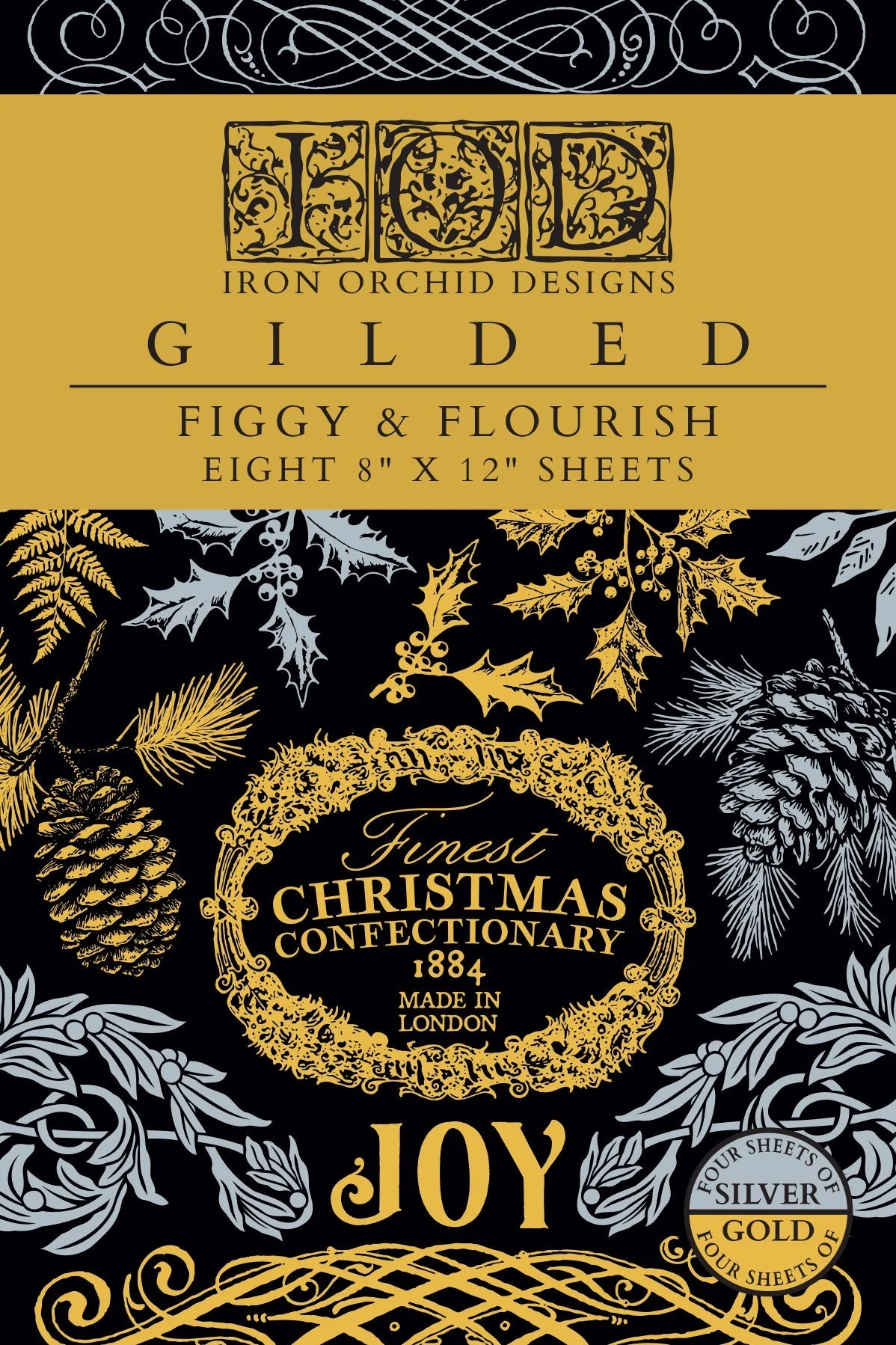 Figgy & Flourish IOD Foil Transfer 8X12 Pad