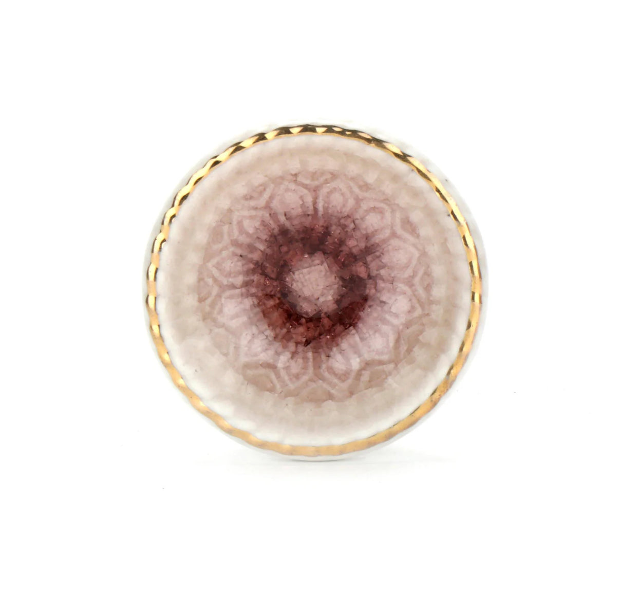 Marrakech Ceramic Knob Pink