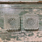 Pair of Hobnail Salt Cellars