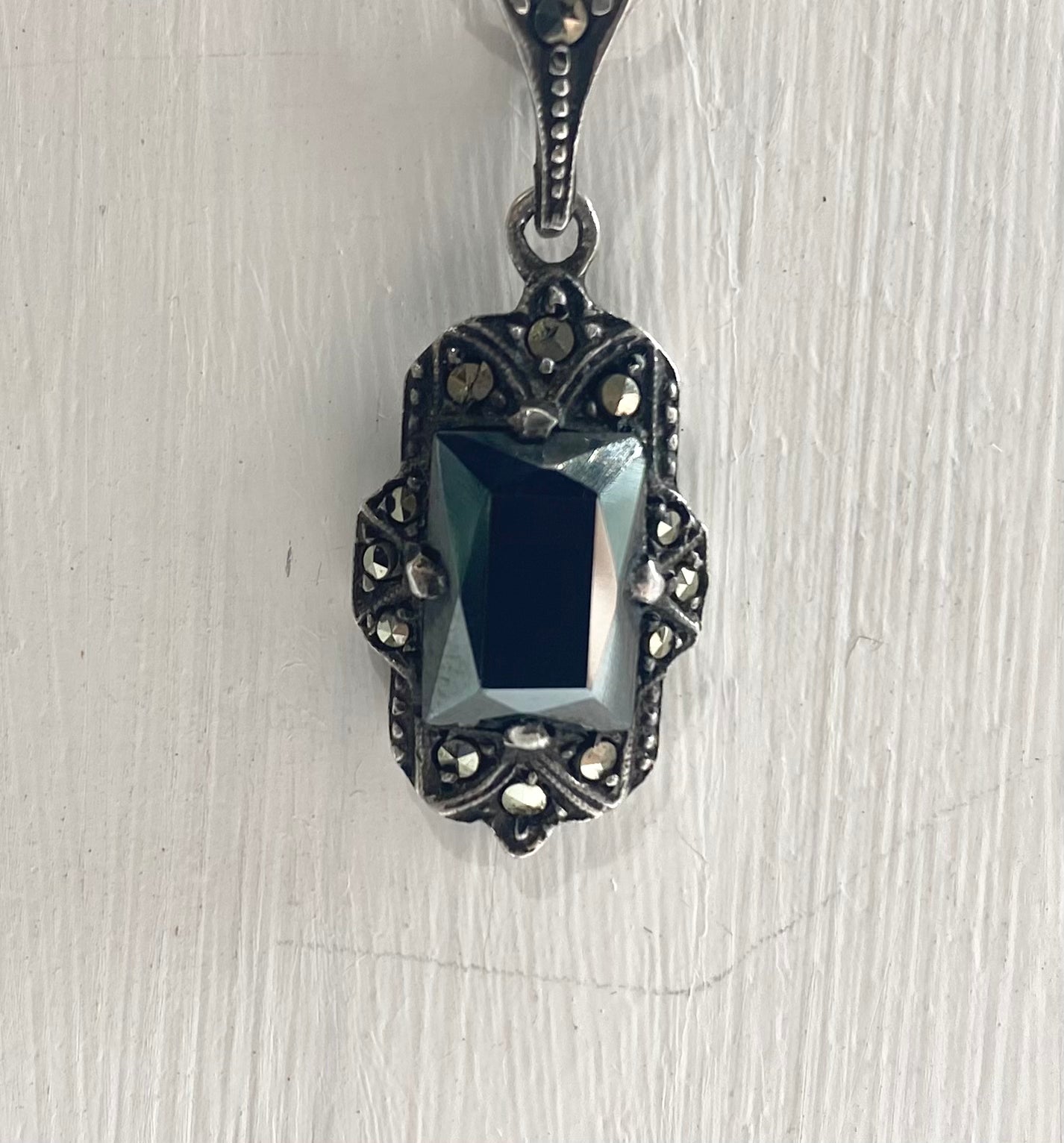 Marcasite Sterling Necklace