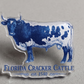 Florida Cracker Cattle Enamel Pin