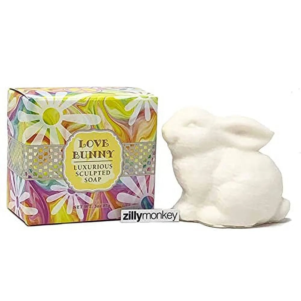 Sculpted Soaps 3 oz Love Bunny