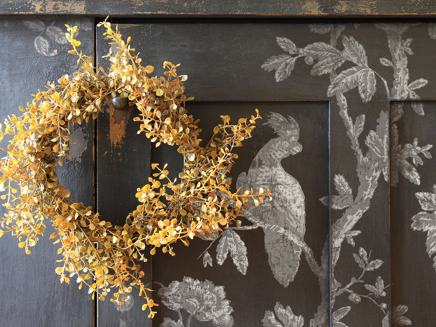 Grisaille Toile IOD Paint Inlay 12x16 PadЄ