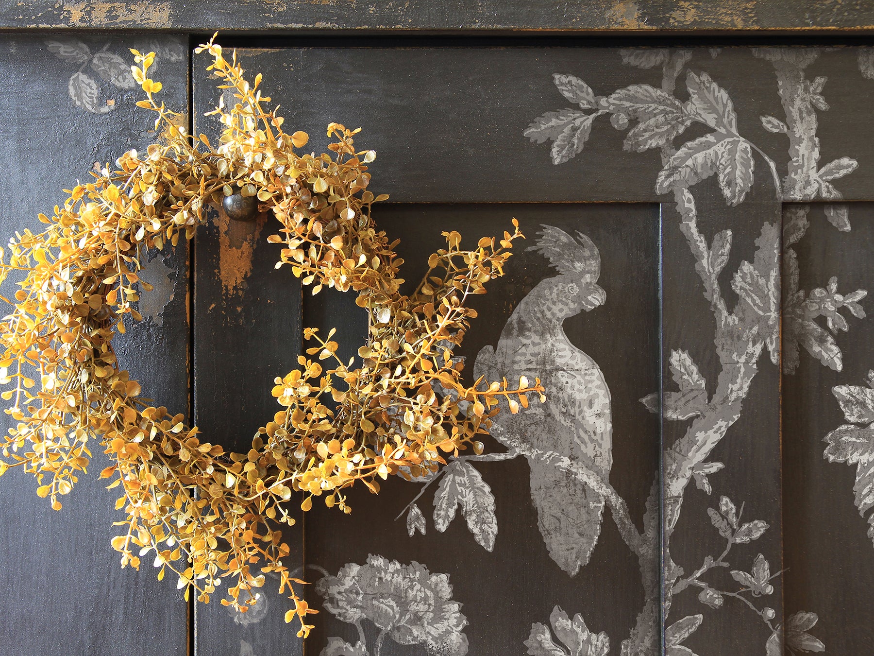 Grisaille Toile IOD Paint Inlay 12x16 PadЄ