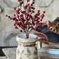 Whitwell Pillar Candle Holder or Stem/Pick/Spray Holder  6" White Chippy Lancaster & Vintage