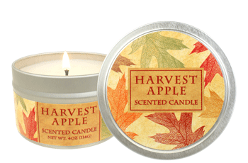 Harvest Apple— 4 oz Artisan Candle greenwhich bay trading co