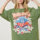 Licensed Rolling Stones Graphic Oversized Tee Fantastic Fawn