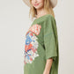 Licensed Rolling Stones Graphic Oversized Tee Fantastic Fawn
