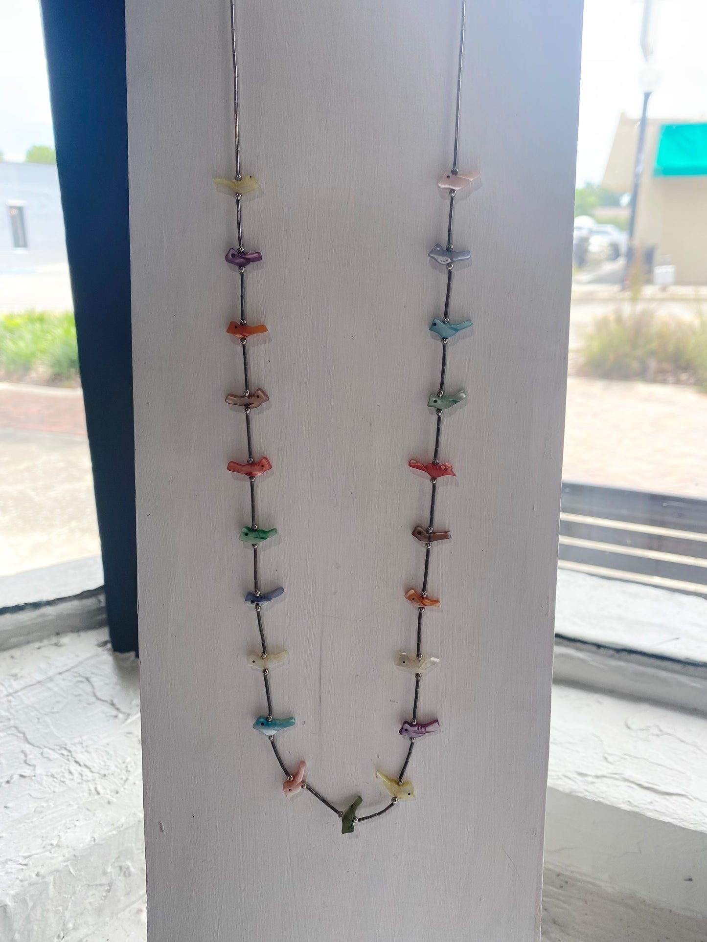 Vintage Native American Fetish Necklace