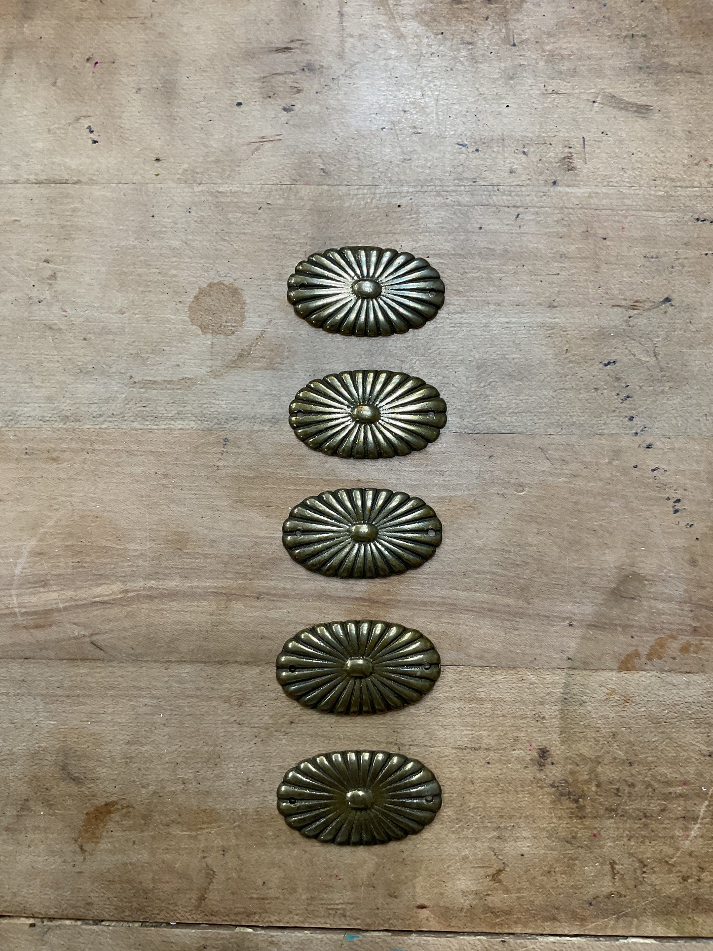 Gold Embellishments Set of 5