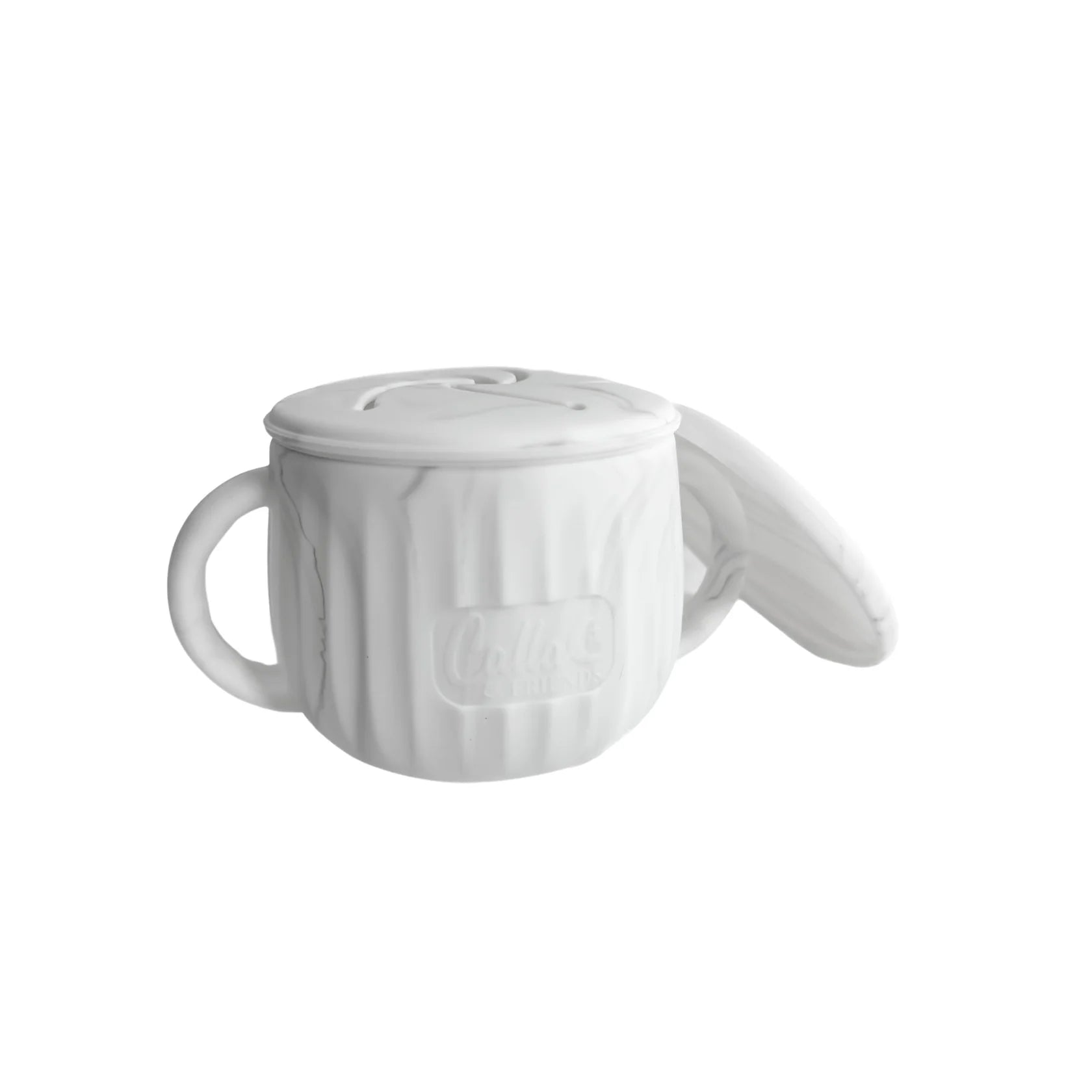 The Miller Snack Cup Marble White