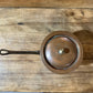 Vintage Copper and Ceramic Double Broiler Insert with Lid