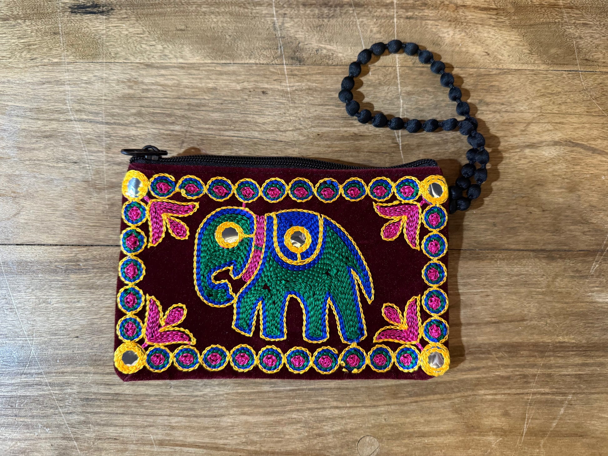 Elephant Wristlet Wallet