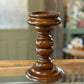 8” Wooden Candle Holder