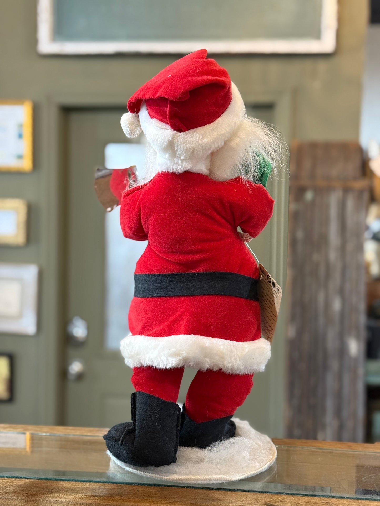 Anna Lee Santa with Ax