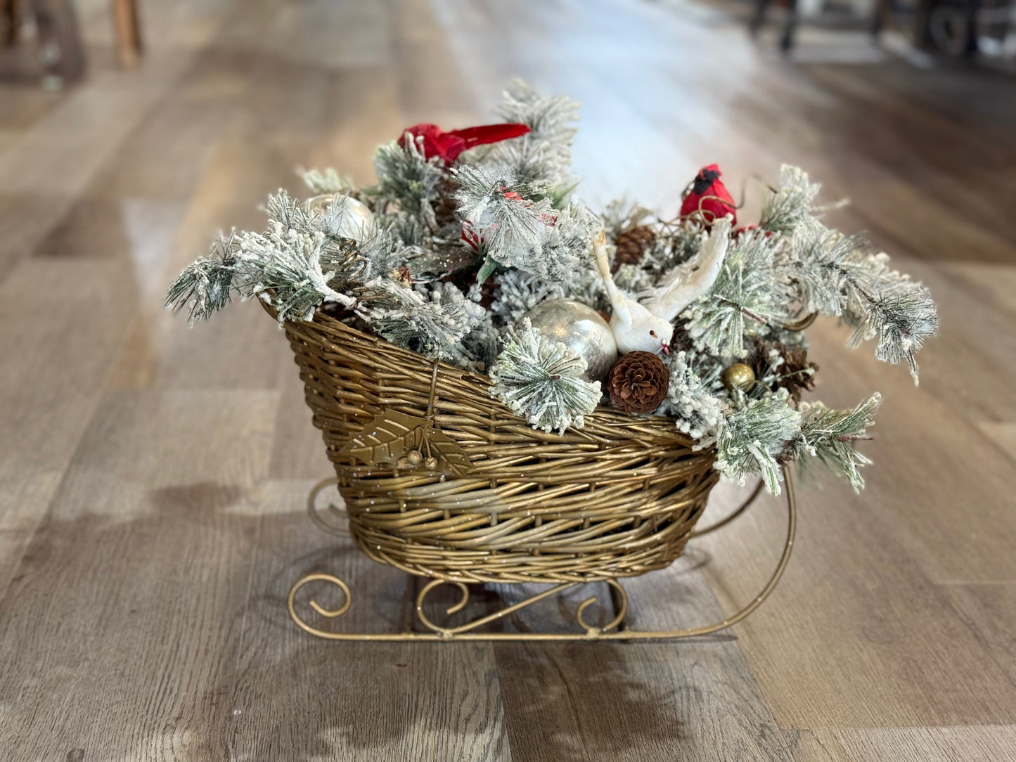 Vintage Christmas Sleigh