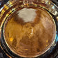 Pair of Amber Glass Bud Vases