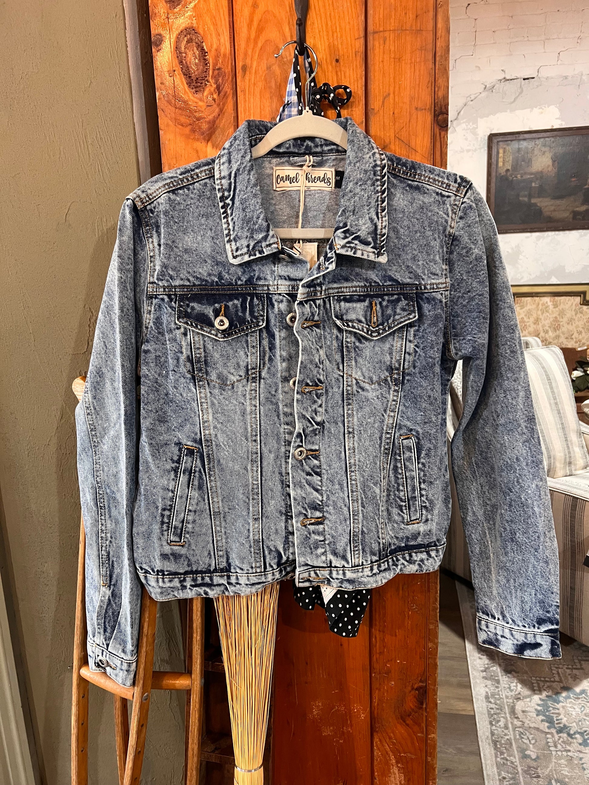 Camo or Jean Pink Leopard UpCycled Jackets jean