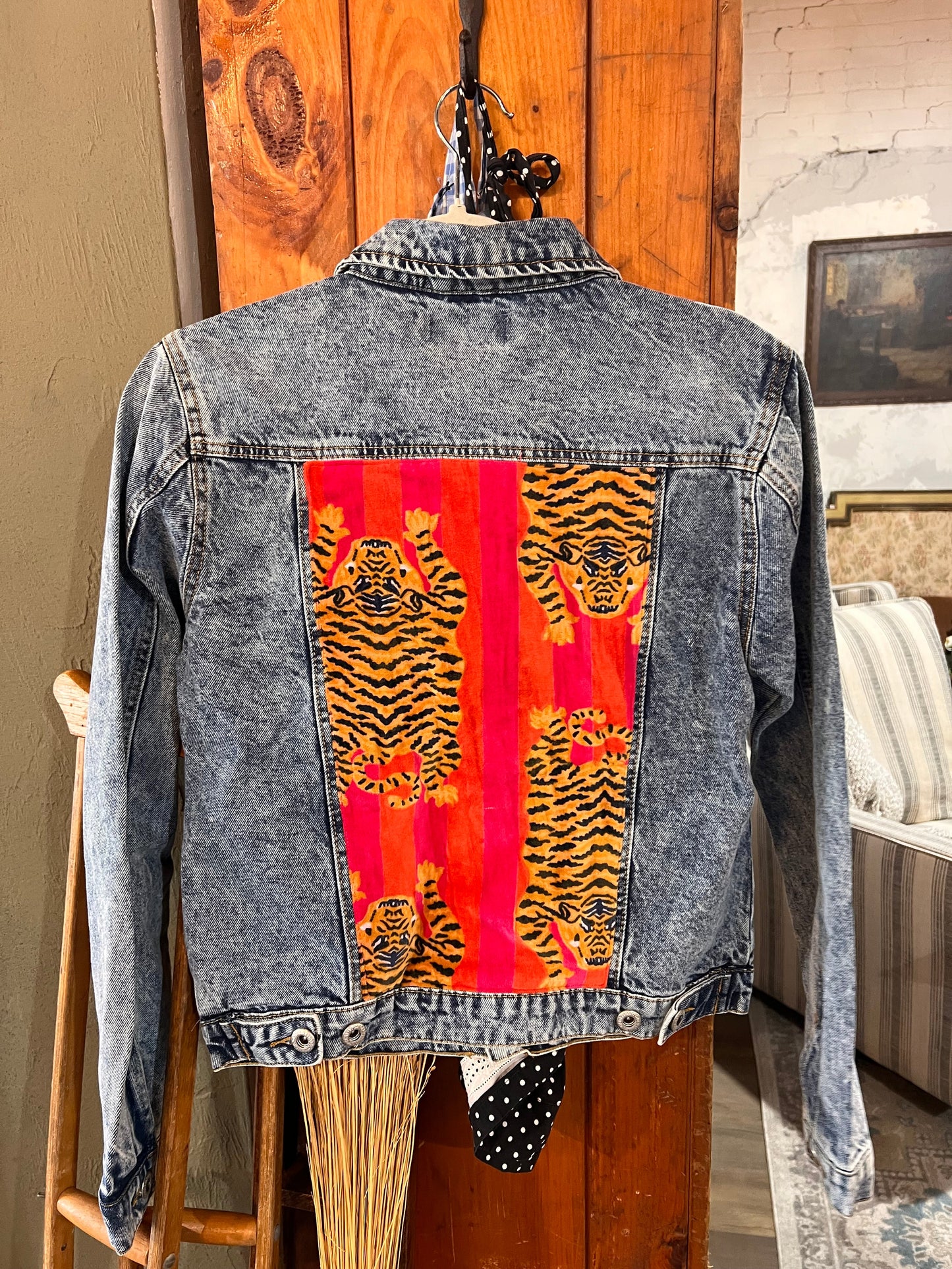 Camo or Jean Pink Leopard UpCycled Jackets