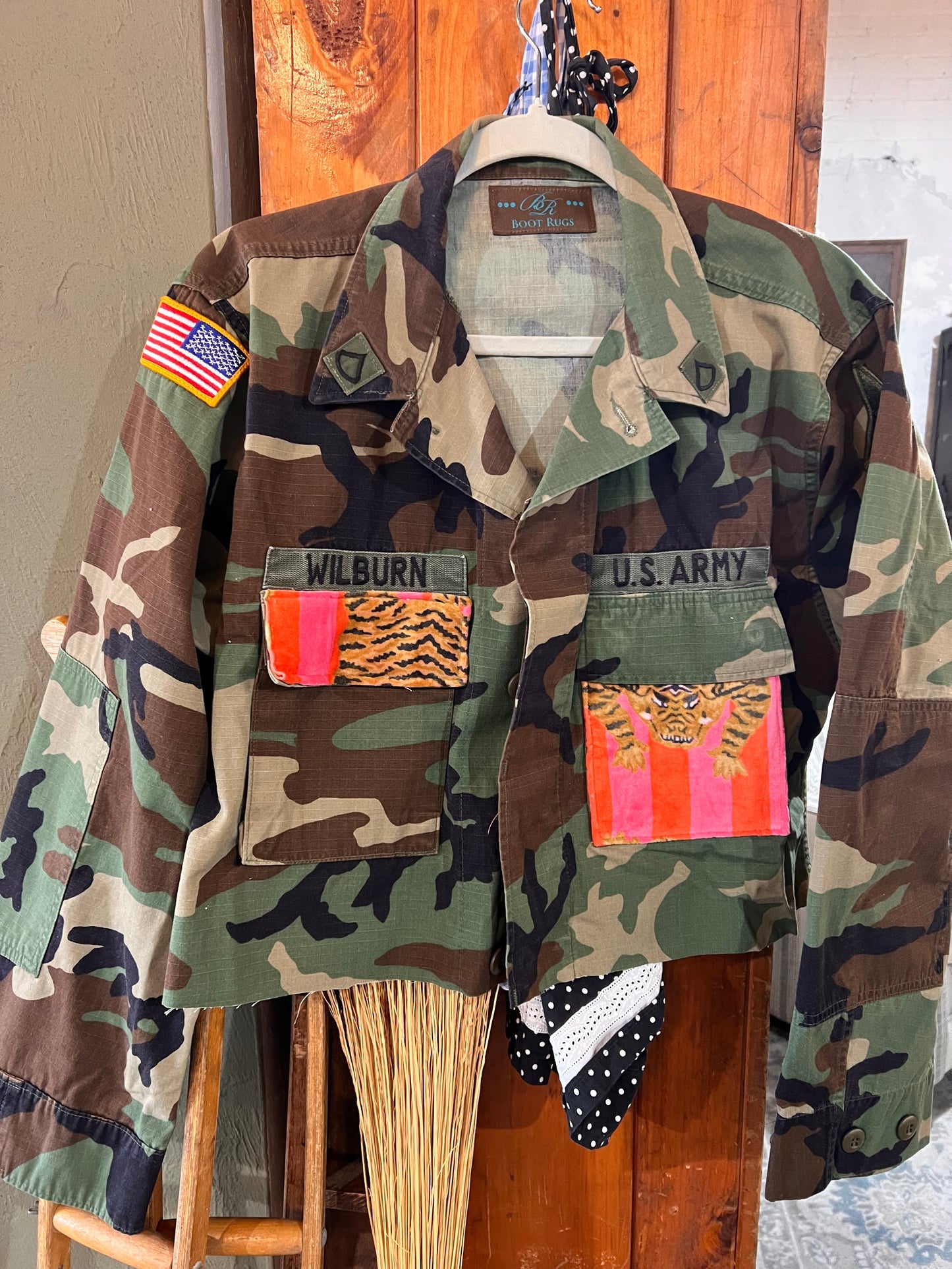 Camo or Jean Pink Leopard UpCycled Jackets