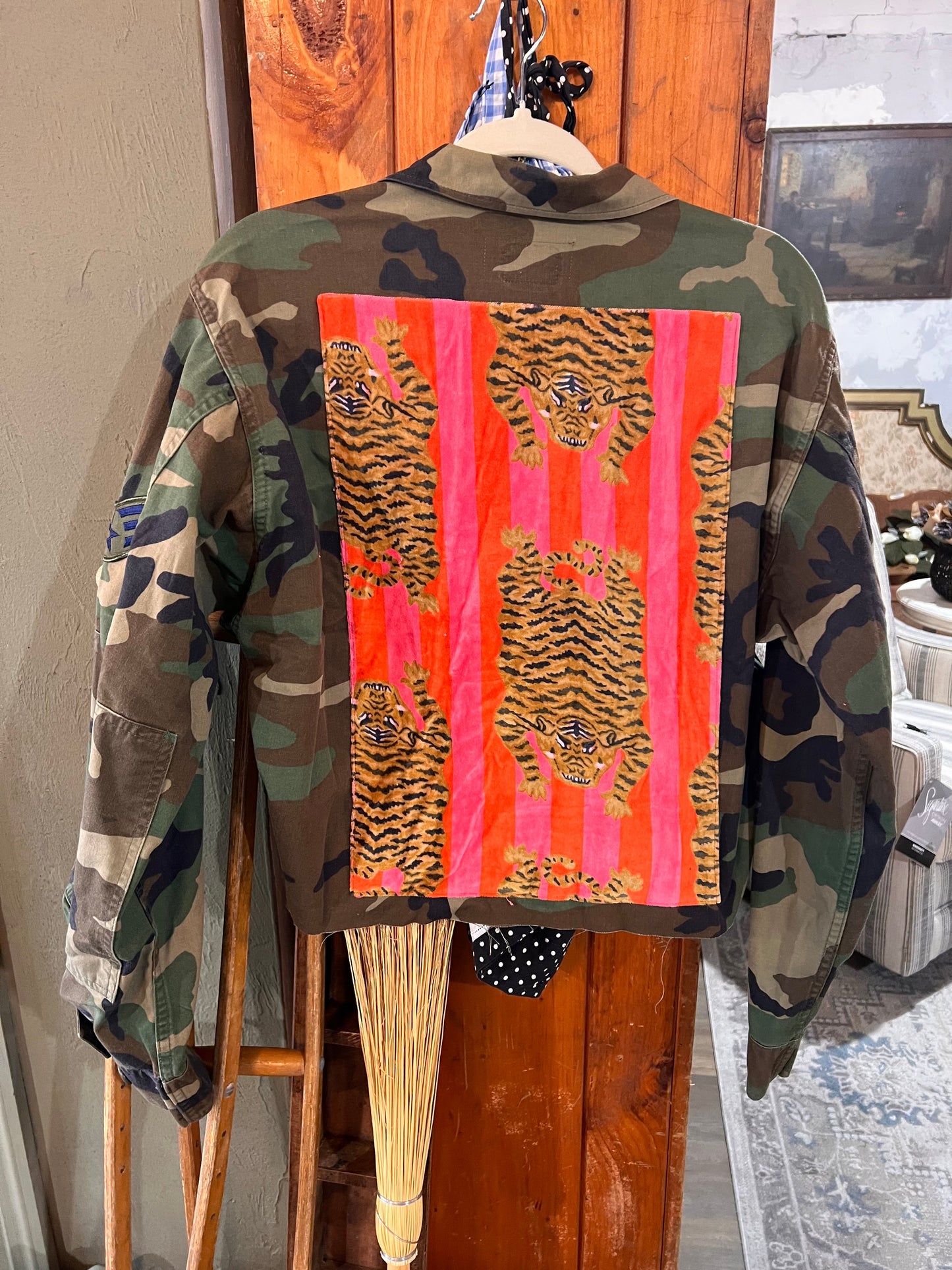 Camo or Jean Pink Leopard UpCycled Jackets