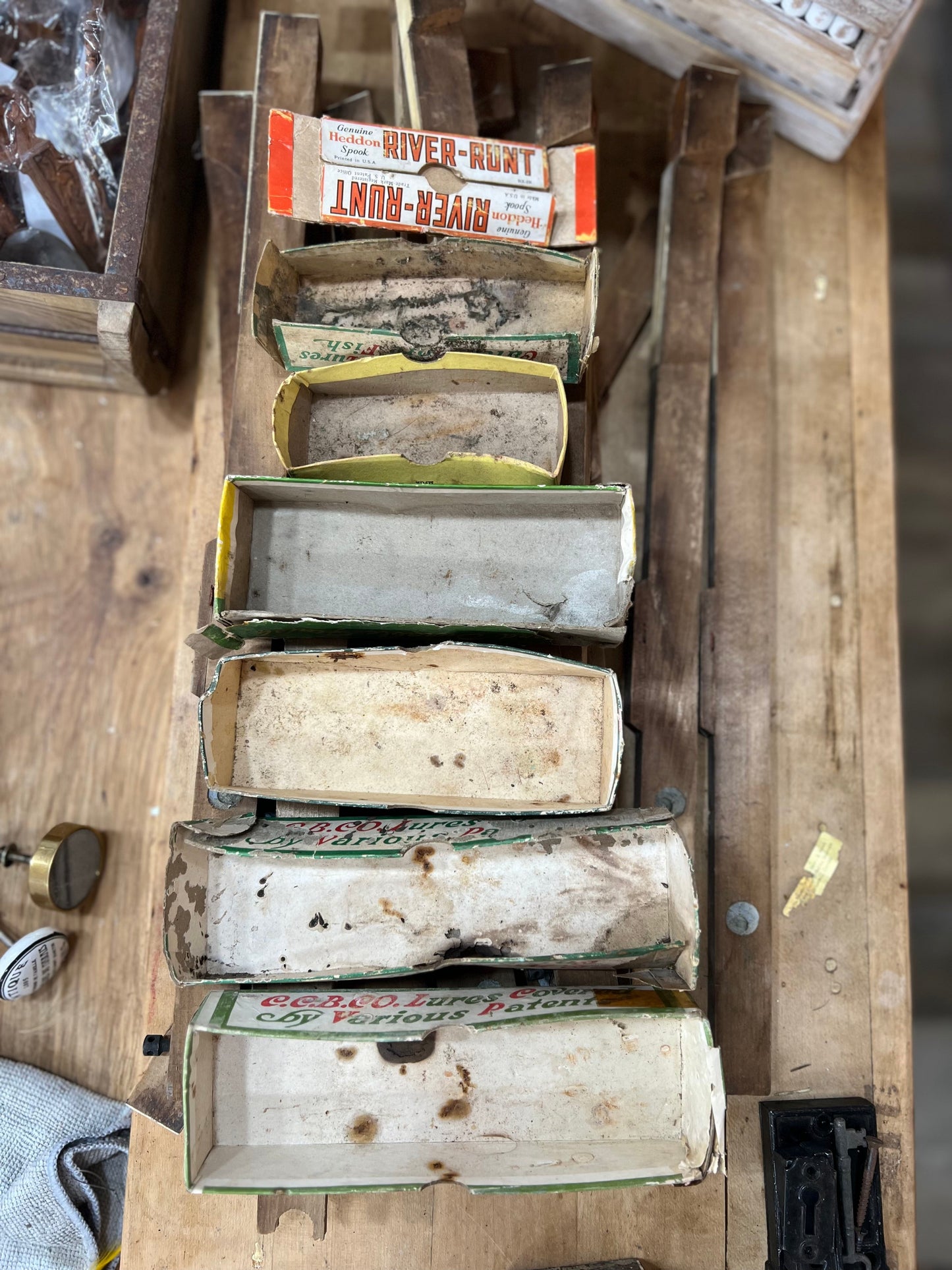 Vintage Lure Box Top
