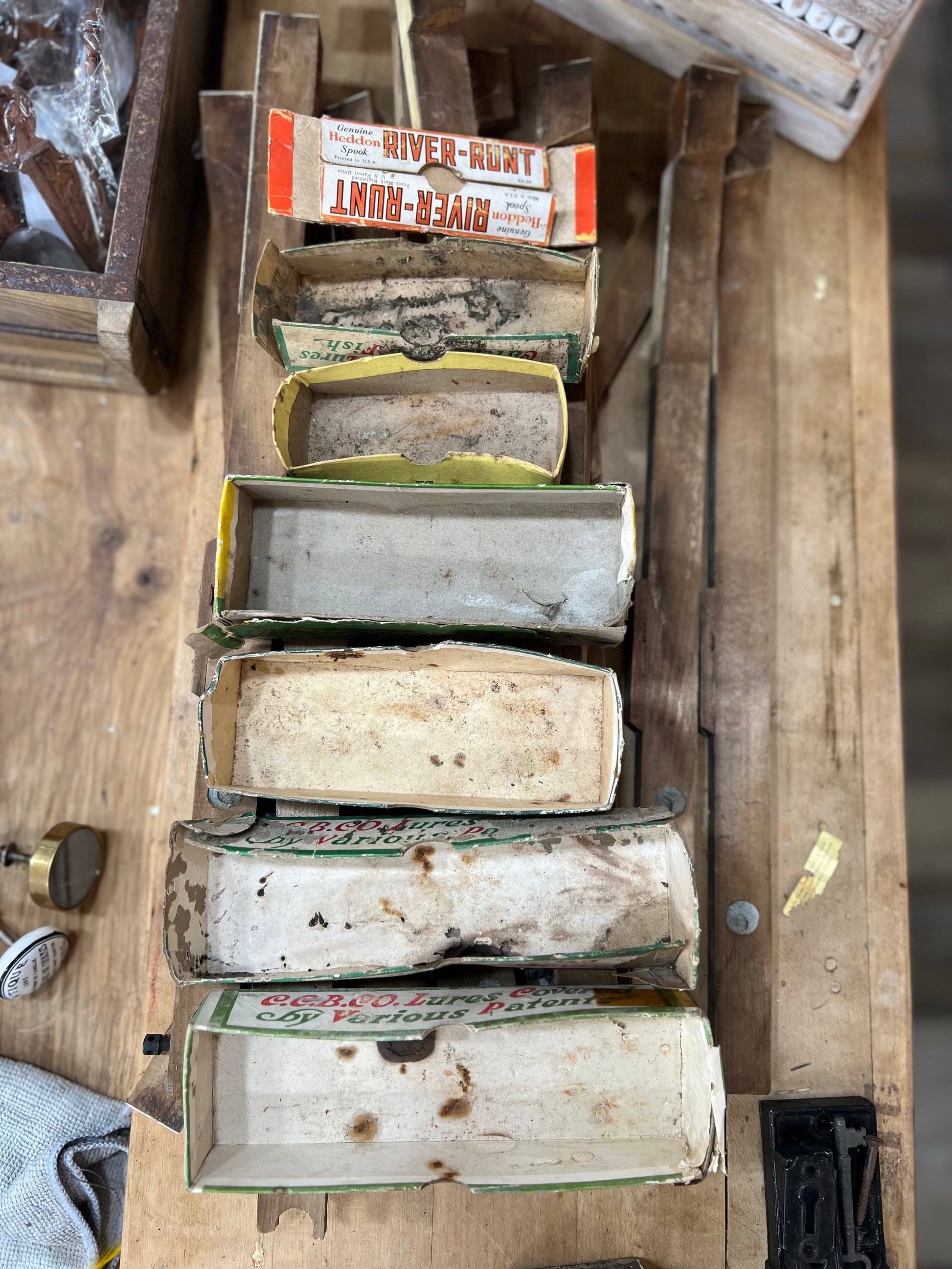 Vintage Lure Box Top