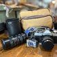 Minolta Camera, Lens, & Bag
