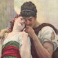 Framed Roman Romance Art