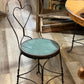 Set of 4 Vintage Ice Cream Parlor Chairs
