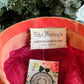 Vintage Coral Pink Velvet Turban Hat
