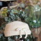 Vintage Cream Crochet Pillbox Hat