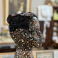 Vintage Black Bows Headpiece