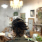Antique Black Feather Hairpiece