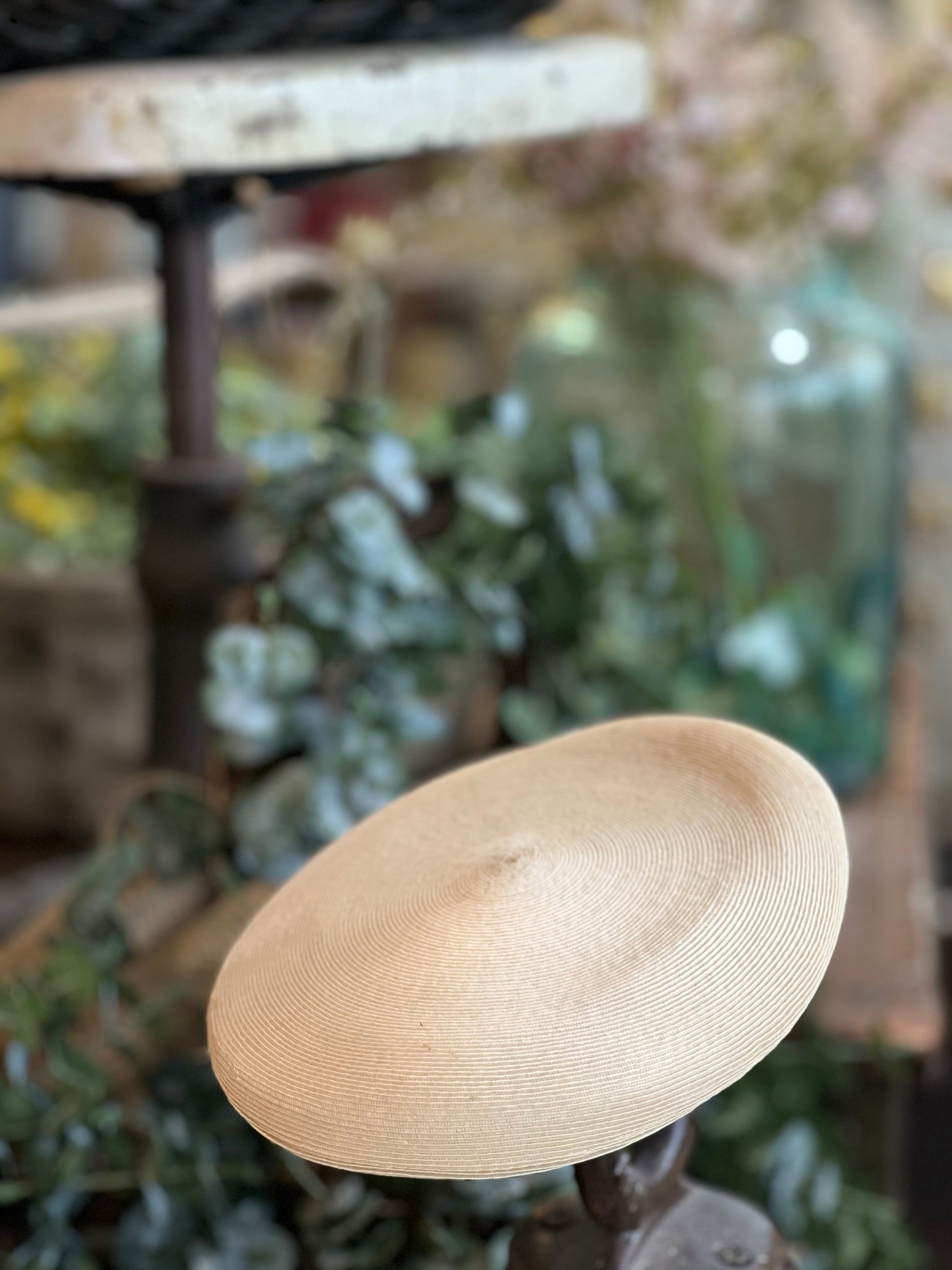 Antique Off-White Hat Gus Mayer Co