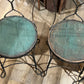 Set of 4 Vintage Ice Cream Parlor Chairs