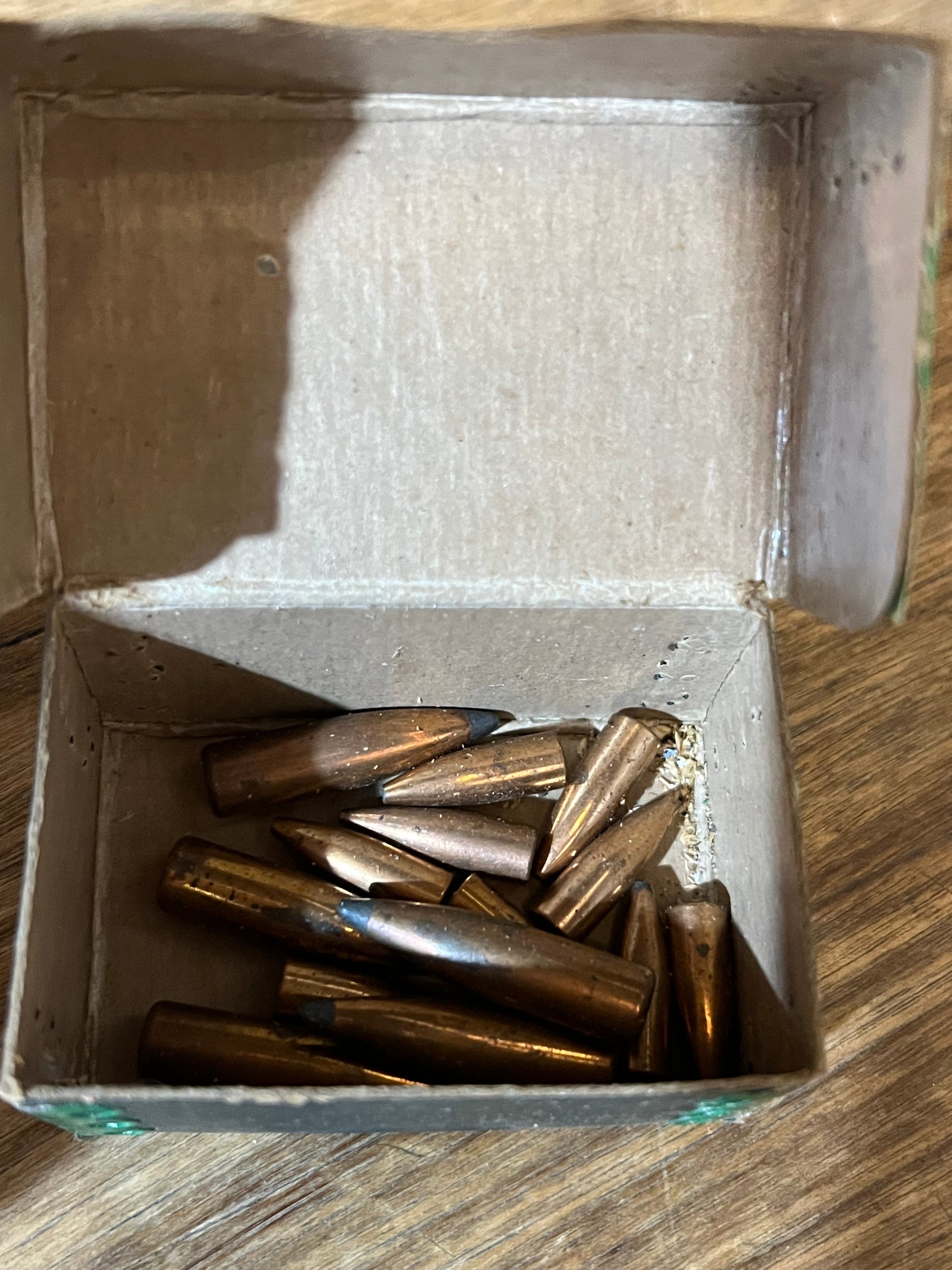 Green & Black Sierra Bullets box