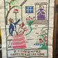 Vintage Cross-Stitch "Be it ever so humble..."