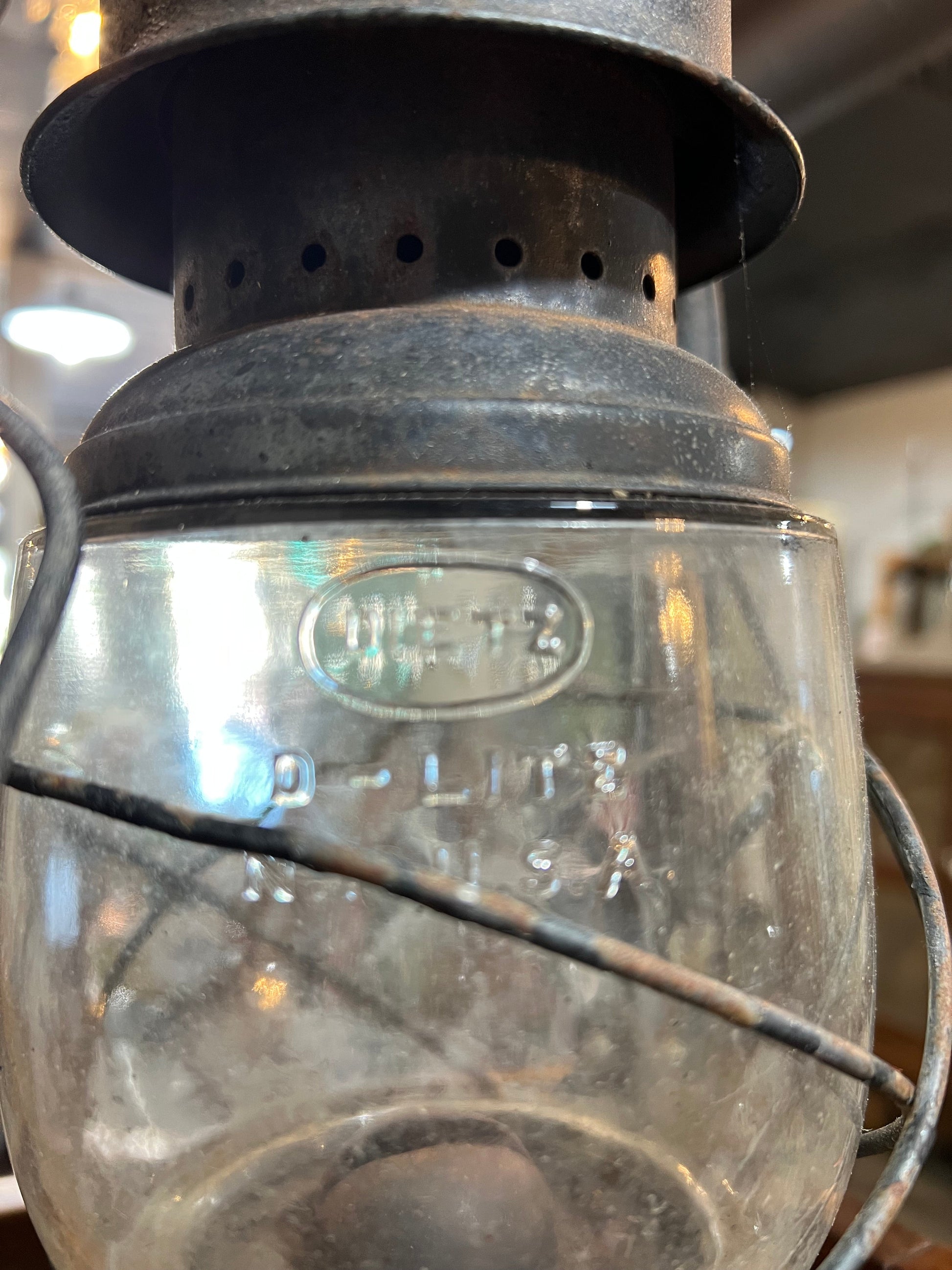 Vintage Dietz Black Lantern