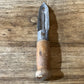 Vintage Wooden Handle Serrated Fruit or Vegetable Peeler