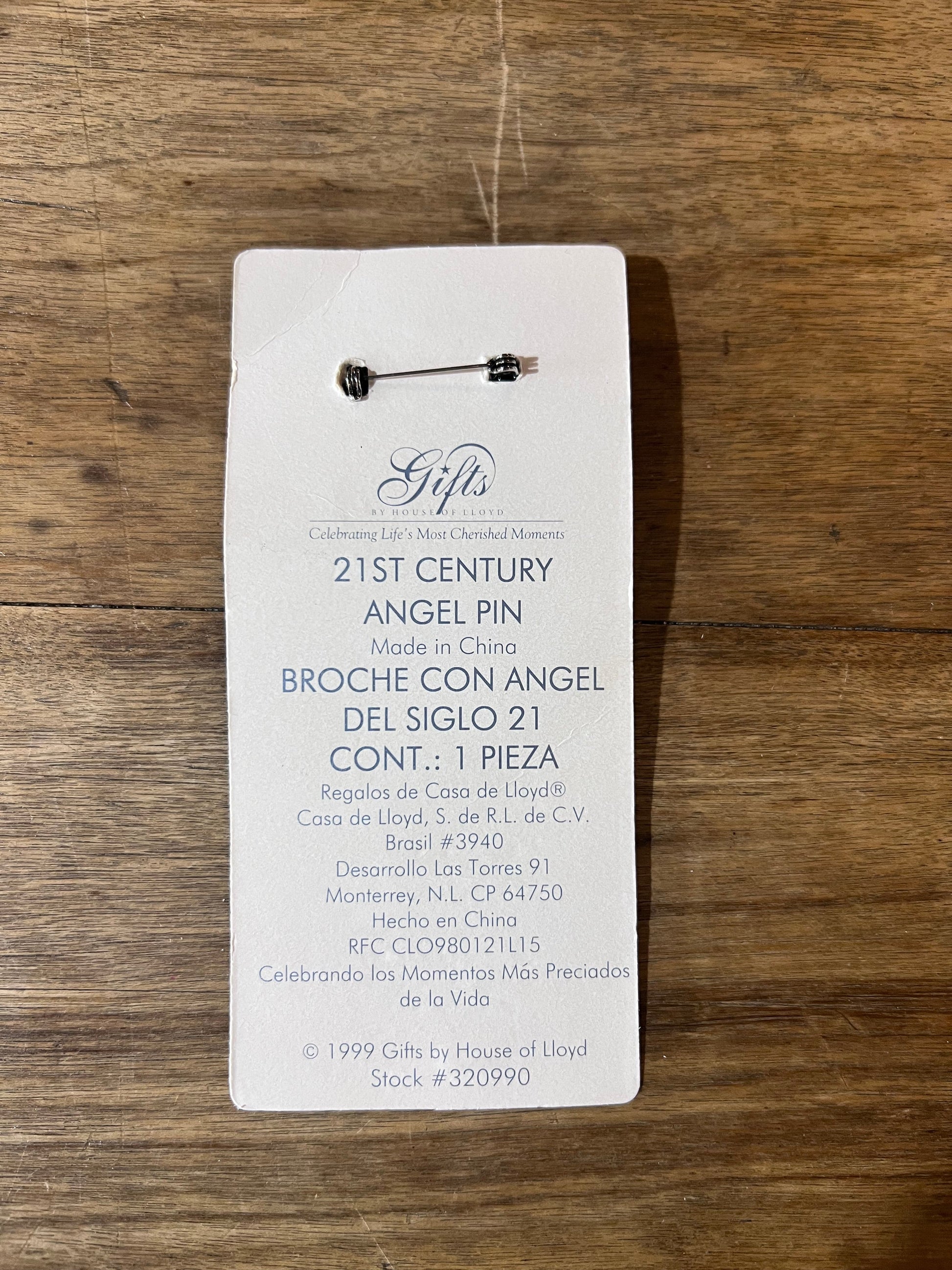 "21st Century Angel" Pin